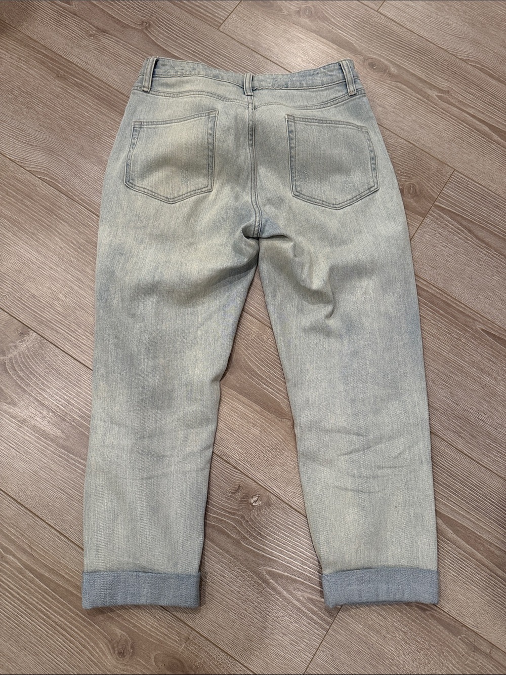 Wild Fable High Rise Distressed Mom Jeans - Picture 4 of 12